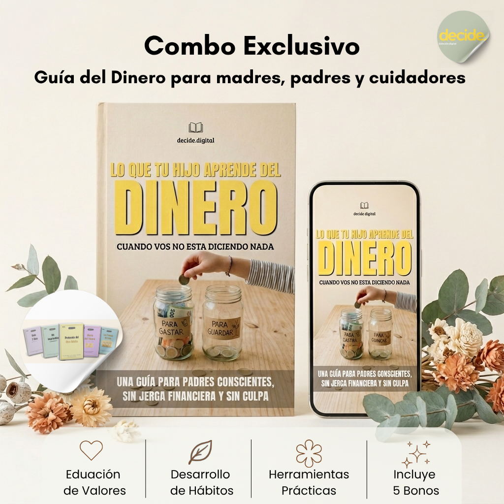 Lo que tu hijo aprende del dinero (cuando tu no estás diciendo nada)